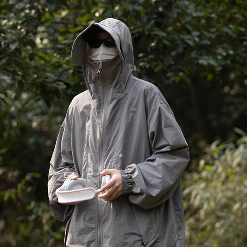 UPF50+户外防水防晒服男夏双拉链