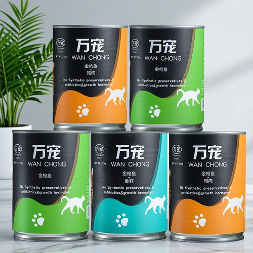 万宠猫罐头主食375g整箱营养