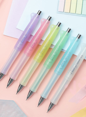 日本Pilot百乐Dr.GRIP30周年HDGL-50R透明果冻色书写自动铅笔0.5