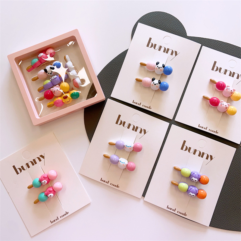 ins儿童可爱糖葫芦发夹