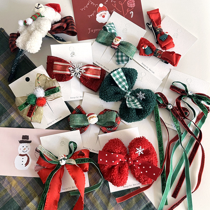 圣诞节复古卡通儿童气氛配饰diy