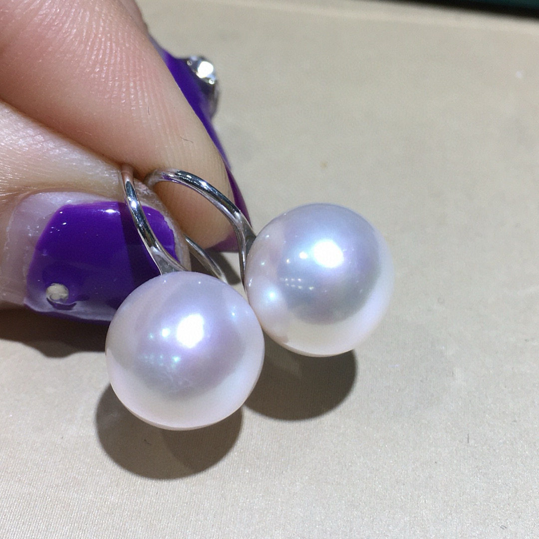 经典高跟鞋天然珍珠耳钩10-11mm正圆微瑕,珠宝/钻石/翡翠,耳饰,淘宝优惠券,粉丝福利购,淘宝优惠卷