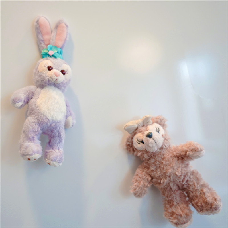 CARTOON PLUSH FRIDGE MAGNET PERSONALITY BUNNY MAGNET MAGNETIC CREATIVE CUTE TOY DOLL MAGNET MAGNET