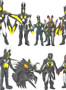 海帕EX火焰杰顿幼虫超级芝顿死镰庞芝顿佩丹尼姆可动软胶怪兽玩具