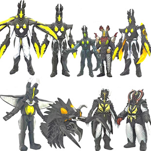 海帕EX火焰杰顿幼虫超级芝顿死镰庞芝顿佩丹尼姆可动软胶怪兽玩具