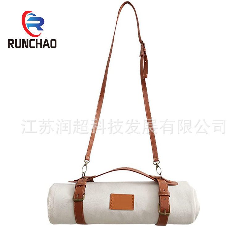 江苏源头工厂户外野餐垫可印logo帆布防水加厚便携折叠露营地垫