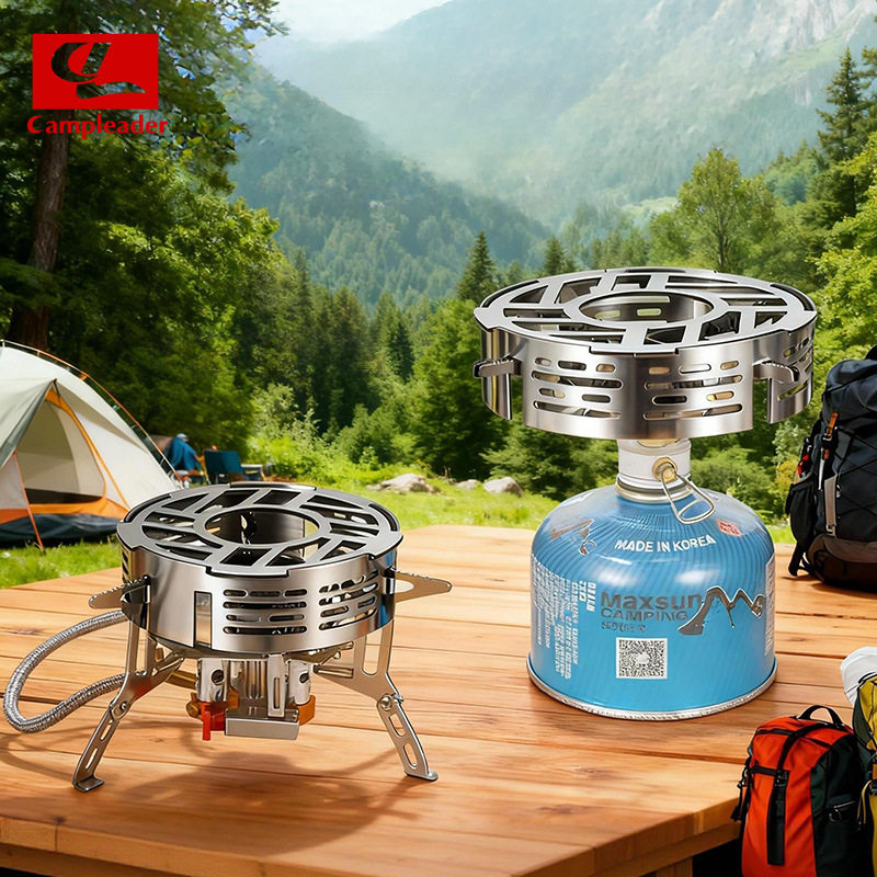 户外露营卡式炉圆形炉罩便携聚热野炊防风节约燃料炉子套汽化炉罩