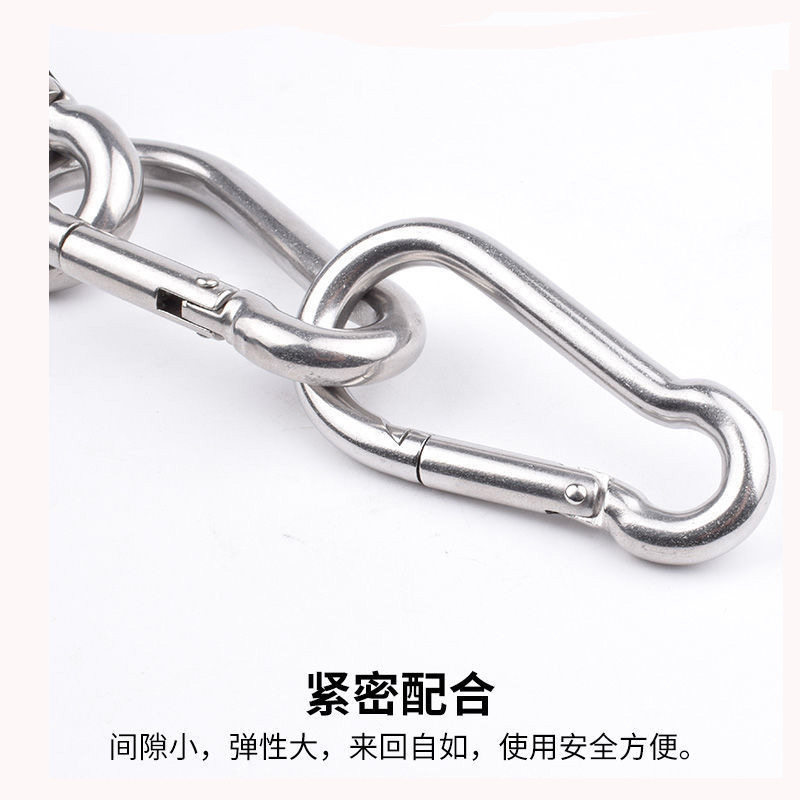 户外爬山扣背包帐篷快挂 弹簧挂扣户外钩子葫芦形铝合金登山扣