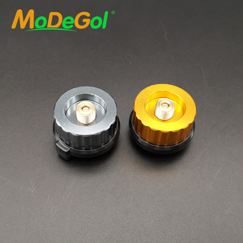 MODEGOL牧蝶谷气罐转换头分体式炉头转接头长气罐作为扁气罐使用