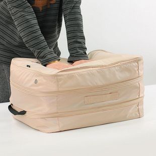 BOTTA DESIGN双层可扩被子收纳袋羽绒蚕丝被羽绒服衣物压缩袋便携