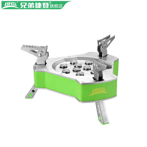 兄弟捷登BRS-80十星灶户外液化气炉头燃气猛火灶大功率野营十星炉