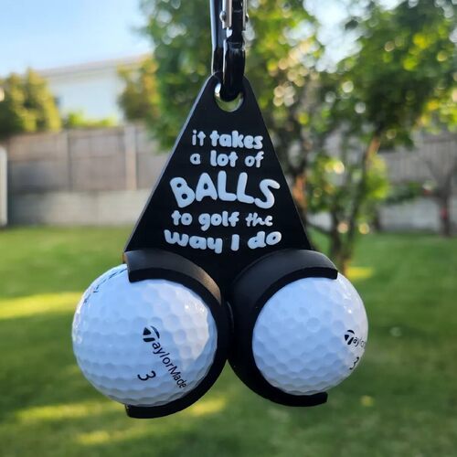 跨境新品 Golf Ball Holder   Gifts高尔夫球架球手礼物车钥匙