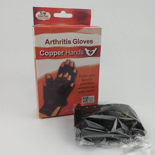 铜纤维运动保健半指手套Arthritis Gloves Copper hands