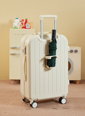 新款行李箱女拉杆箱男结实耐用学生万向轮20寸密码旅行箱小皮箱子