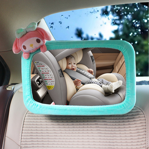 车内婴儿识别提篮反向安装观察镜