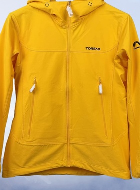 探路者软壳外套男TAEEAN91009-DG5X松绿色户外游春秋薄款单层外套