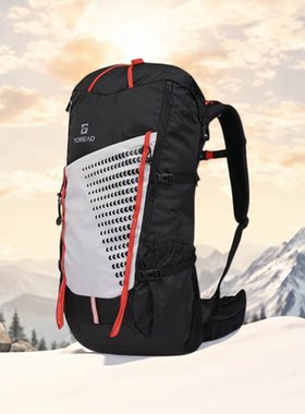 探路者登山包40L户外旅游行李包TEBBBM80755新款防水大容量双肩包