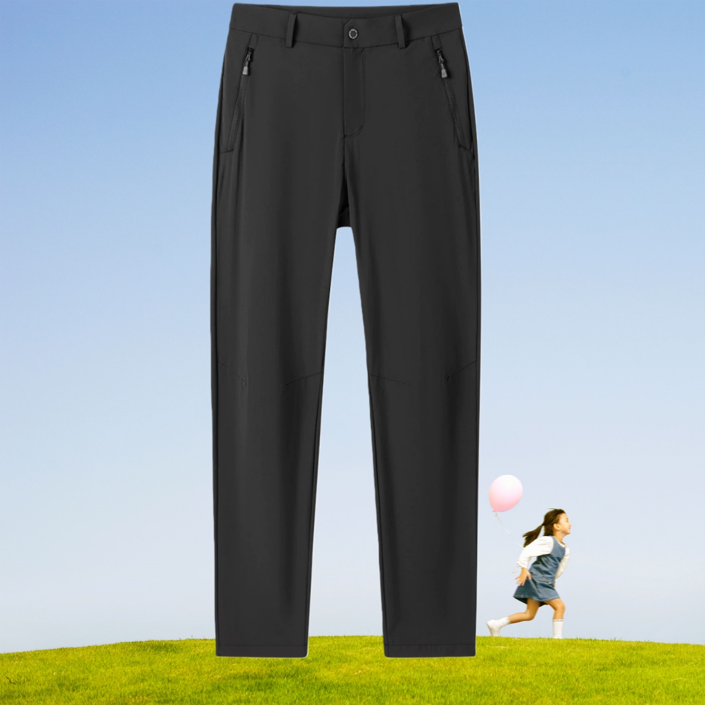 探路者修身显瘦女裤春夏户外薄款四面弹力长裤TAMMEN82824-G01X