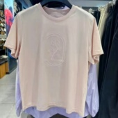 衫 LOGO印花圆领打底上衣半袖 TAJJAL82566 女夏季 探路者纯棉t恤短袖