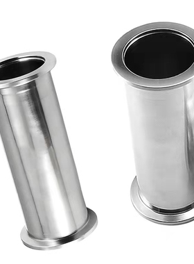 KF真空等径直管接头真空延长管KF16KF25KF40KF50真空等径直通管