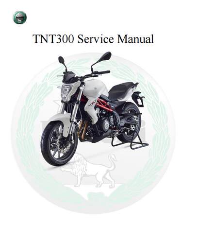 Benelli贝纳利TNT300黄龙300维修手册说明书全车部件扭矩线路图资