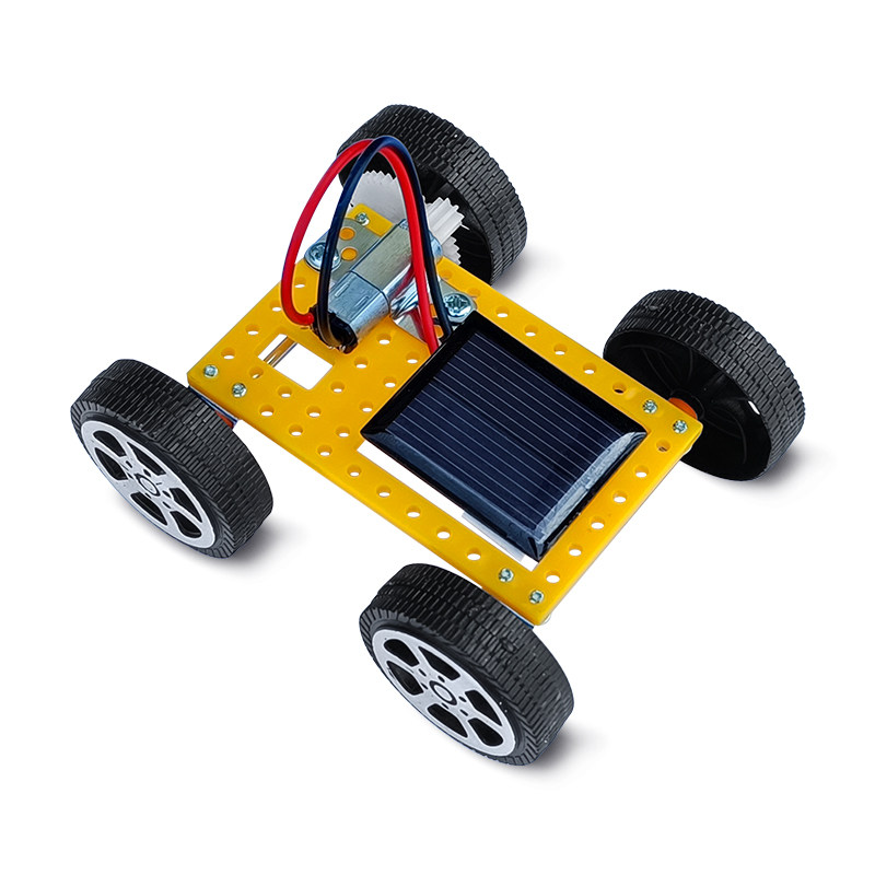 太阳能小车科技组装小制作  中小学学生diy科普创意竞赛比赛用品光伏
