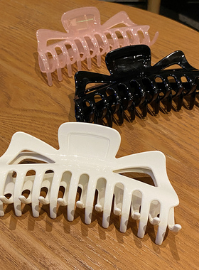 韩国发饰大号鲨鱼抓夹后脑勺发夹大爪力多发量盘发稳百搭气质潮女