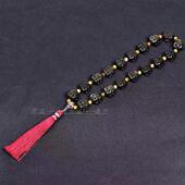 天然金曜石佛头车挂 后视镜挂件 高档车内挂件金曜石车挂饰品