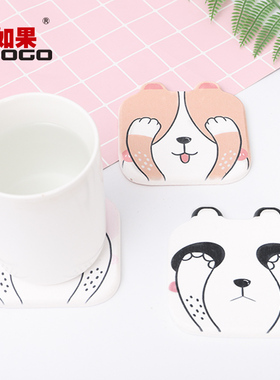 可爱风少女心桌垫ins吸水装饰品
