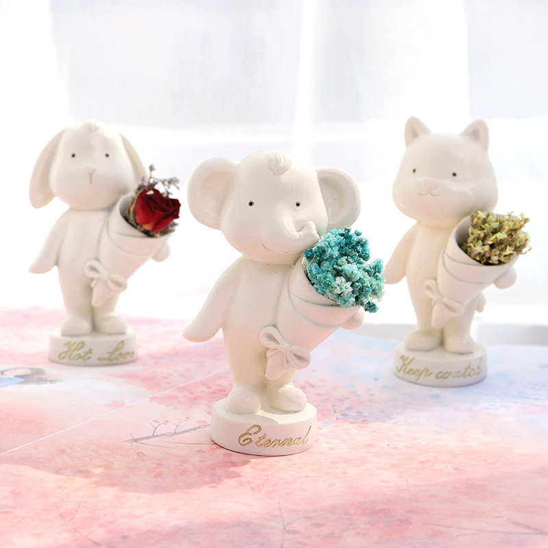 北欧创意天使小摆件客厅儿童房桌面家居装饰品可爱少女心礼物摆设