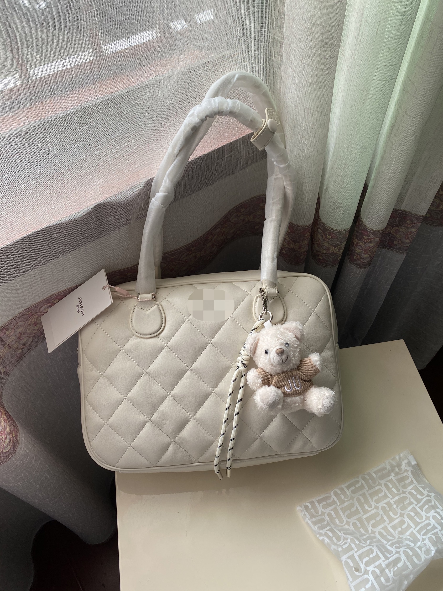 欧家正品华夫吐司包女式2025新款通勤单肩腋下托特包大容量