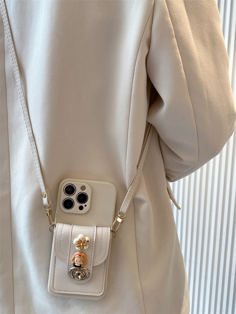 女孩零钱包适用荣耀100手机壳90pro保护套80gt荣耀70/60se新款50斜挎magic5/4小众高级感x50i/x40/x30全包潮