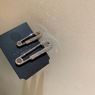 时尚发夹侧边发饰个性冷淡风水钻别针碎发夹刘海夹前额夹少女韩日