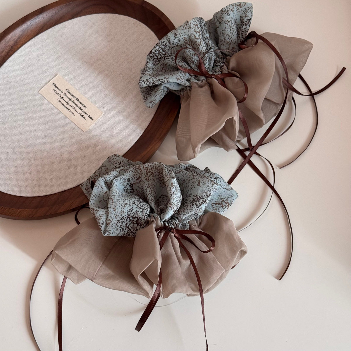 绿咖拼接收腰大肠发圈高级感扎头发超大号复古发饰头绳新款发饰,家庭/个人清洁工具,发圈/发网,淘宝优惠券,粉丝福利购,淘宝优惠卷