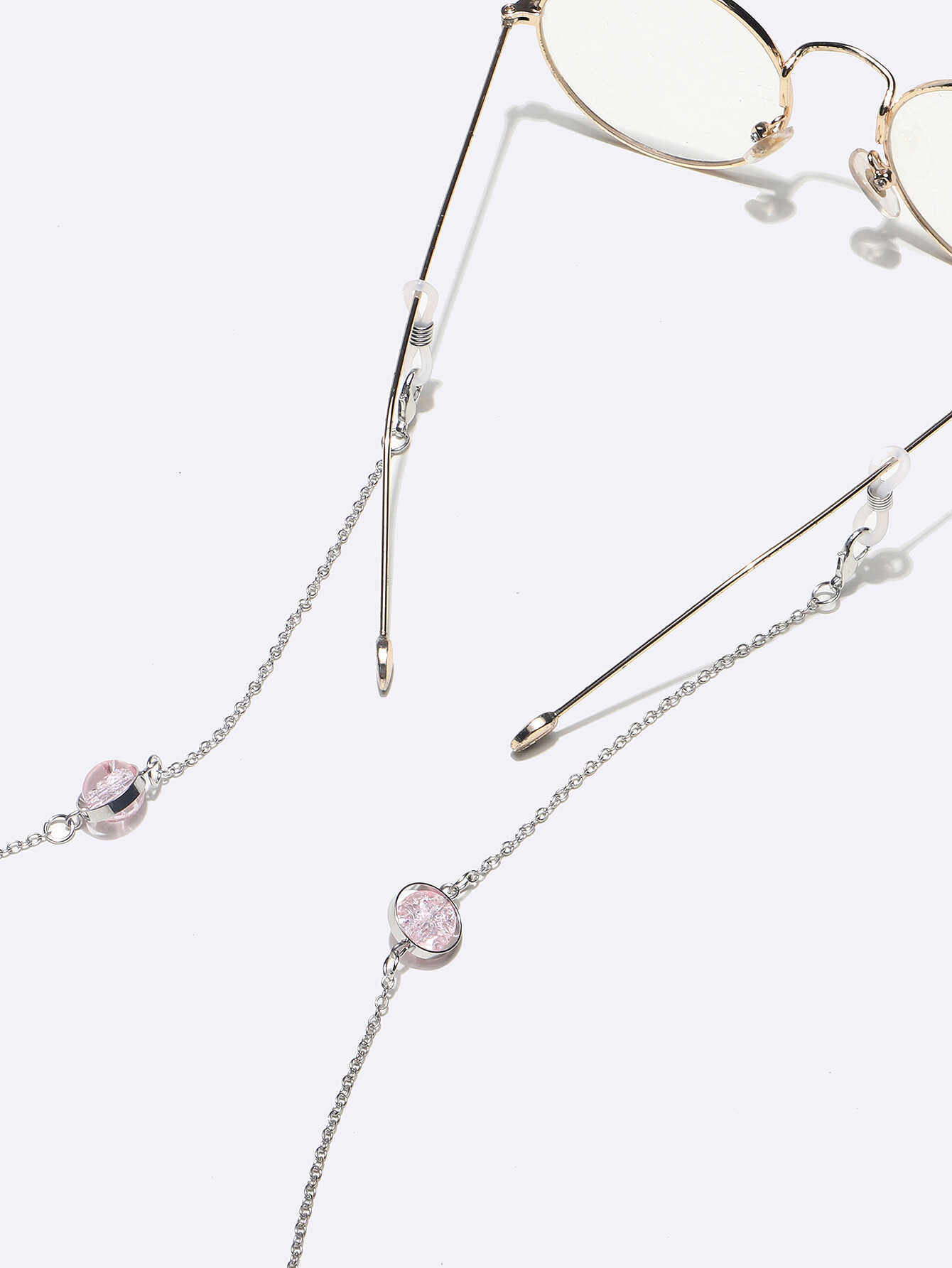 眼镜链复古洛丽塔时尚明星同款吊坠口罩链挂绳简约防滑墨镜链配饰