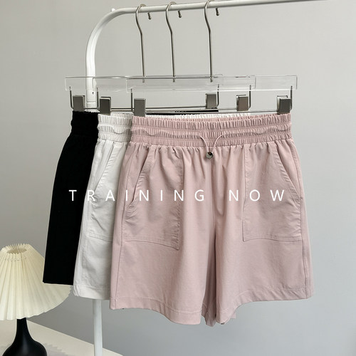 运动短裤女2026夏季新款宽松