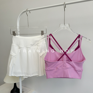 网红高端运动套装女夏季专业普拉提瑜伽速干衣高颜值羽毛球健身服