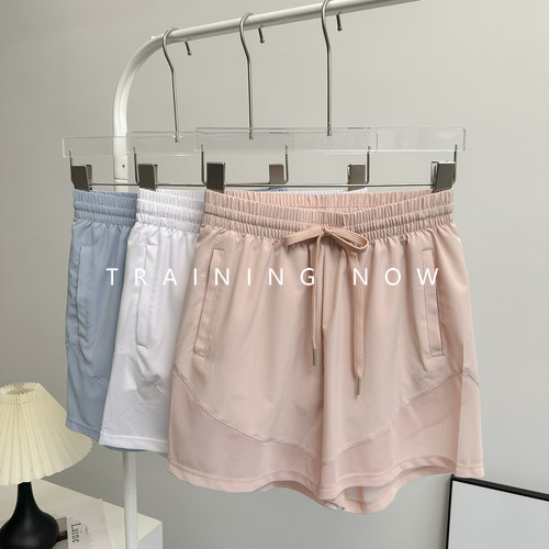 假两件带内衬跑步训练短裤