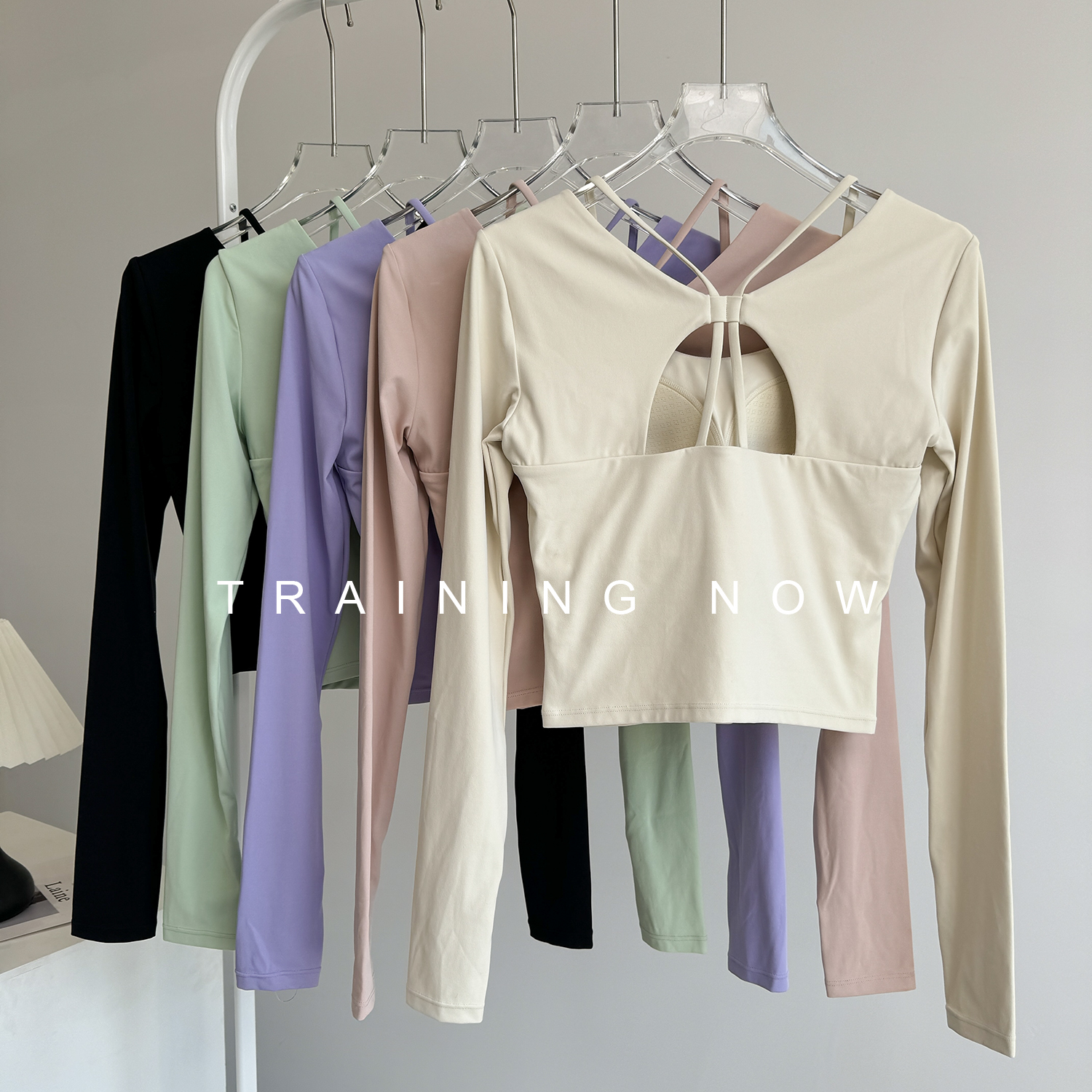 健身长袖女秋冬新款高级感