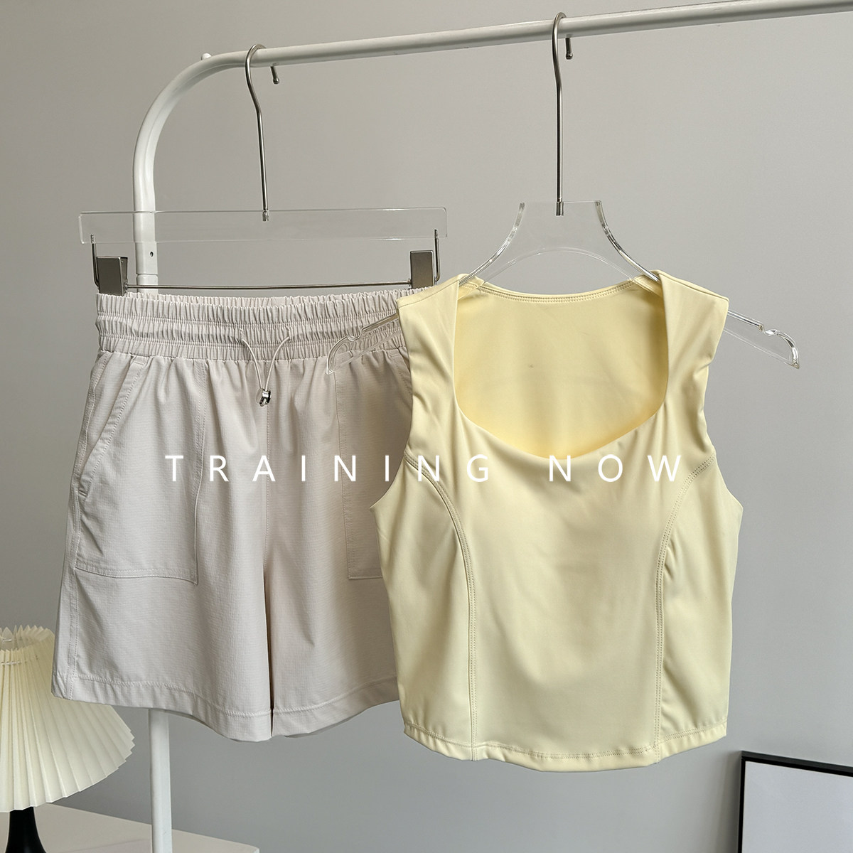 跑步训练套装女薄款普拉提瑜伽服图片