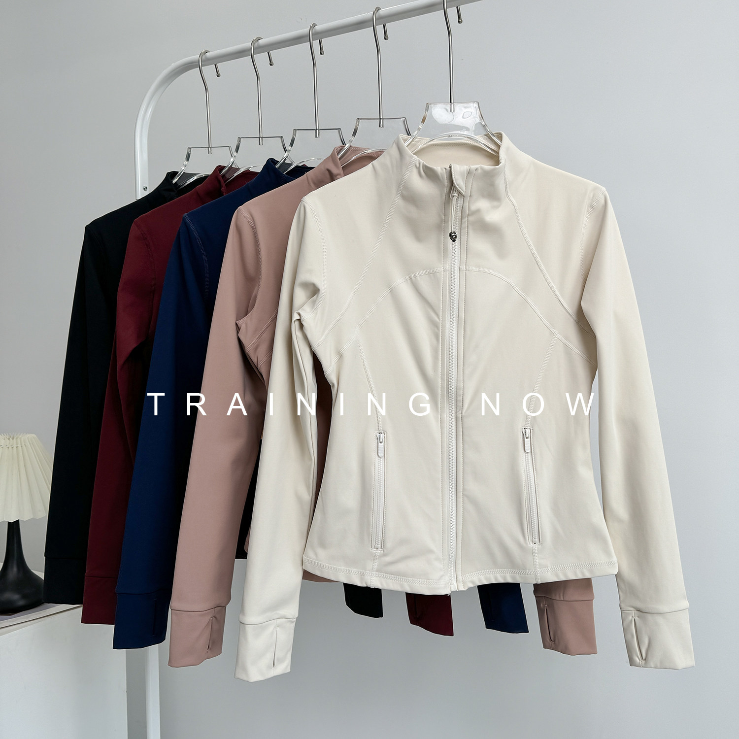 立领瑜伽服外套女秋冬季加厚健身房训练晨跑上衣显瘦运动夹克开衫,运动服/休闲服装,运动茄克/外套,淘宝优惠券,粉丝福利购,淘宝优惠卷