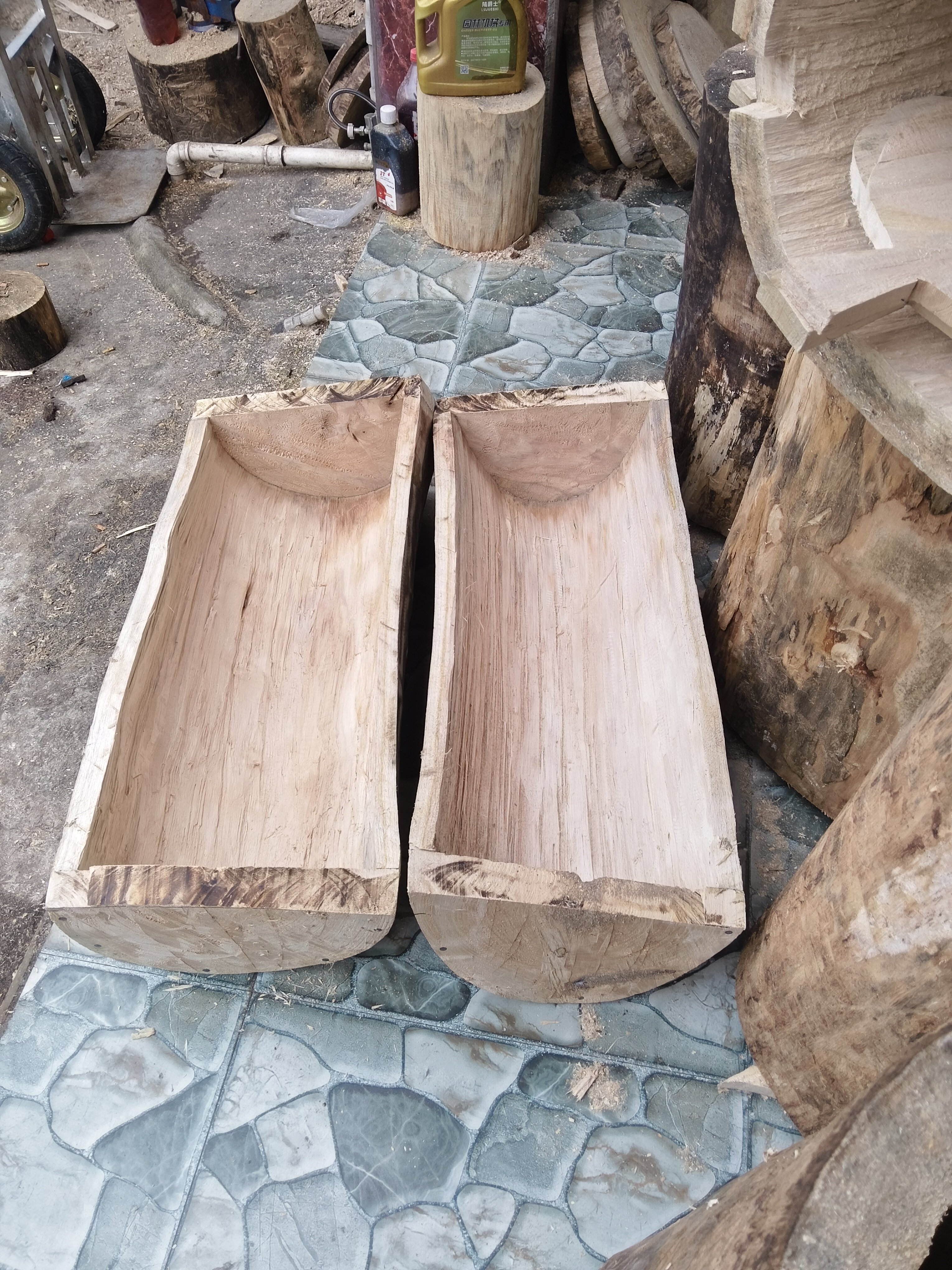 新款老式土养实木泡桐树蜜蜂桶诱蜂箱纯手工制作