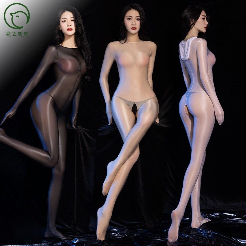 连帽泳布弹力开裆连体衣