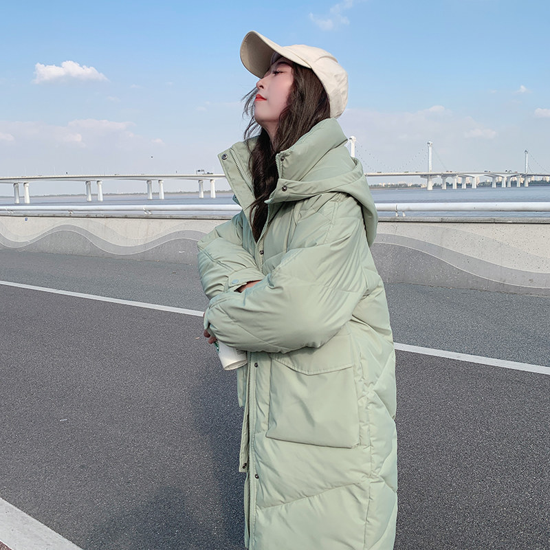 oversize面包服棉衣棉服女冬季外套女装中长款厚棉袄2025年新款潮