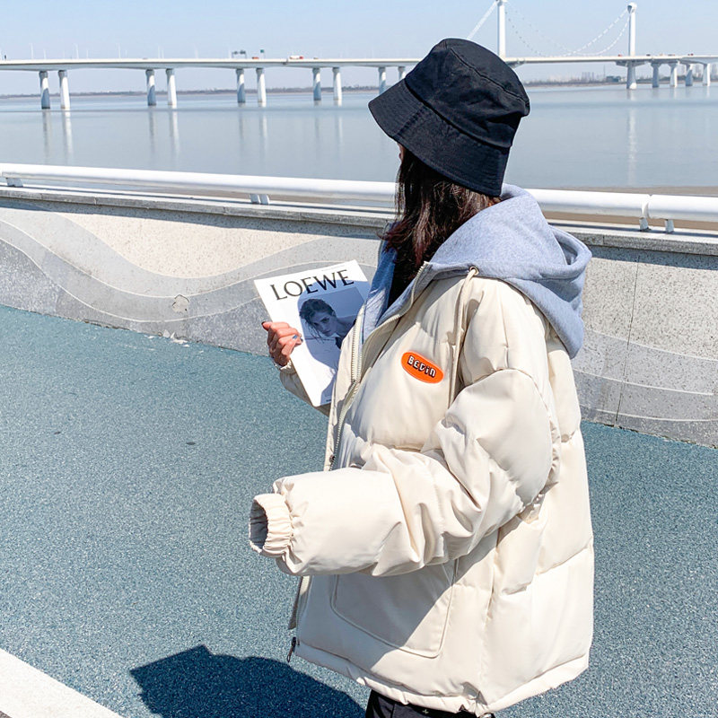 加厚面包服短款羽绒棉衣棉服女韩版宽松秋冬季外套棉袄2021年新款