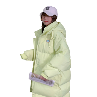 加厚面包服羽绒棉衣韩版中长款