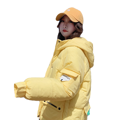 羽绒棉短款韩版宽松宽松显瘦