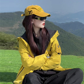 外套防风防水可拆卸情侣装 冲锋衣男女三合一2025新款 秋冬季 两件套