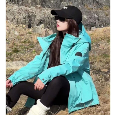 冲锋衣男女三合一2025新款秋冬季外套防风防水可拆卸情侣装两件套