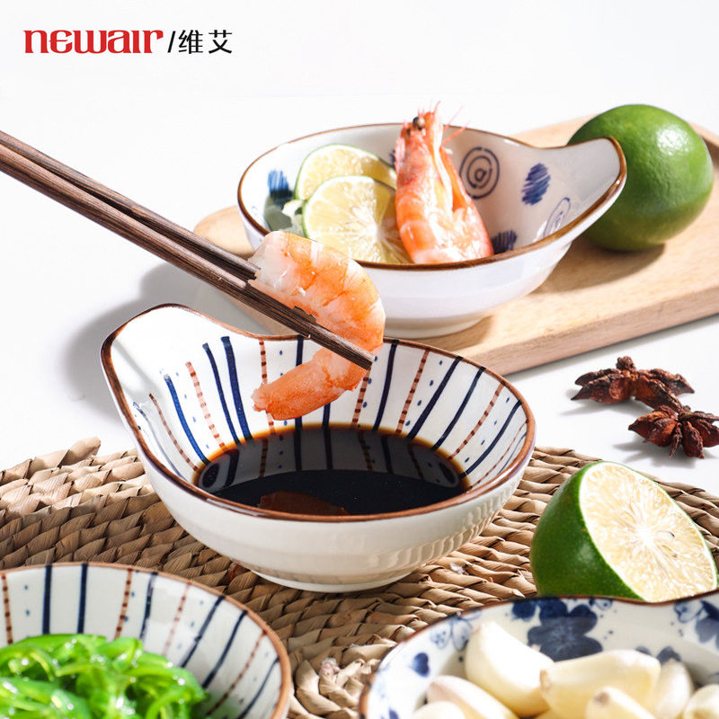 日式调味碟家用陶瓷小碟子图片